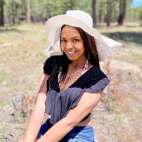 Instagram post by @naijaaaa for LA Models. Caption reads: A real treasure and I keep getting better☀️
#naija....