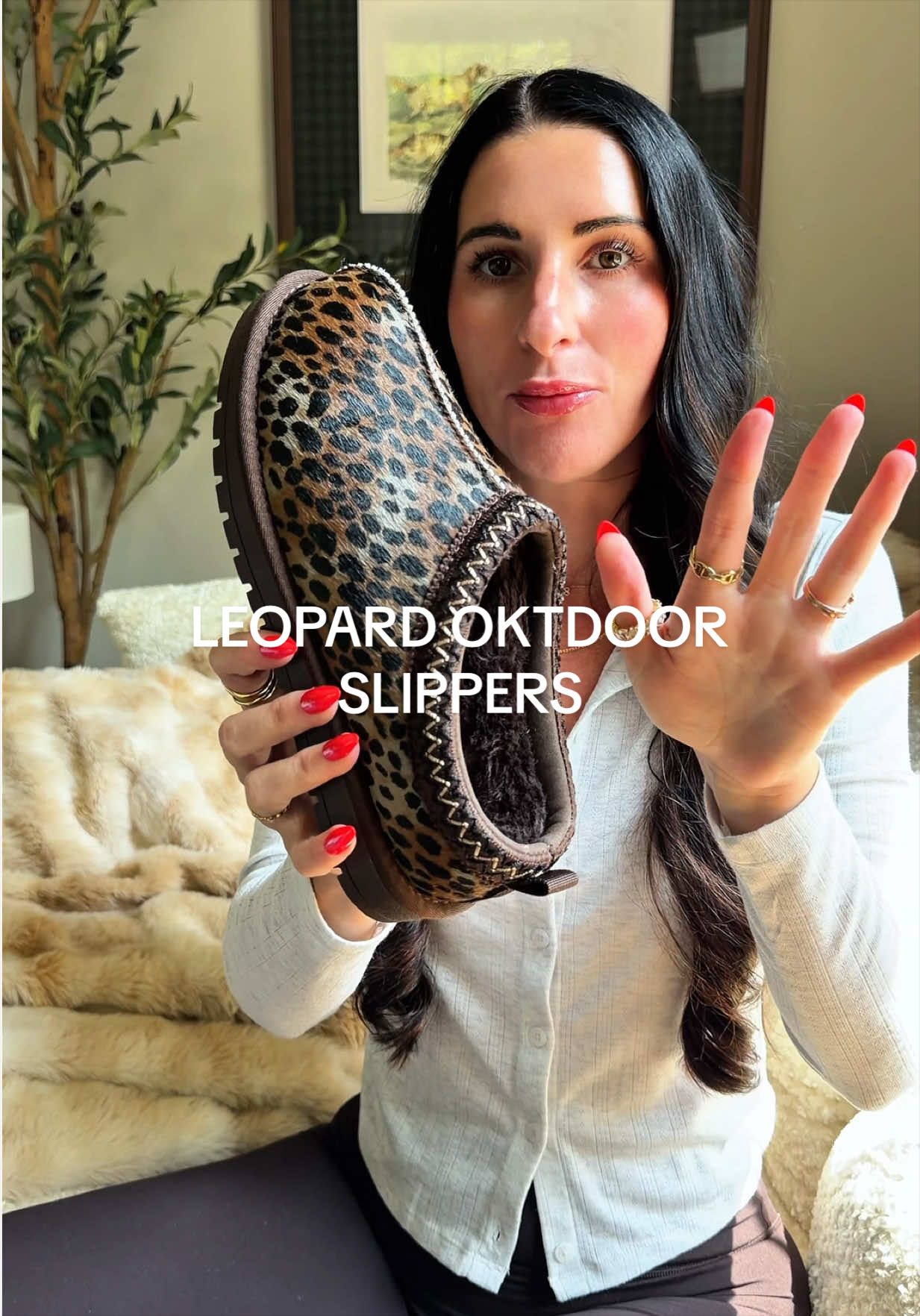 TikTok post by @kennyshopsalot for Evellyhootd. Caption reads: THE shoe of fall 🐆🐆🐆 @EVELLYHOOTD US....