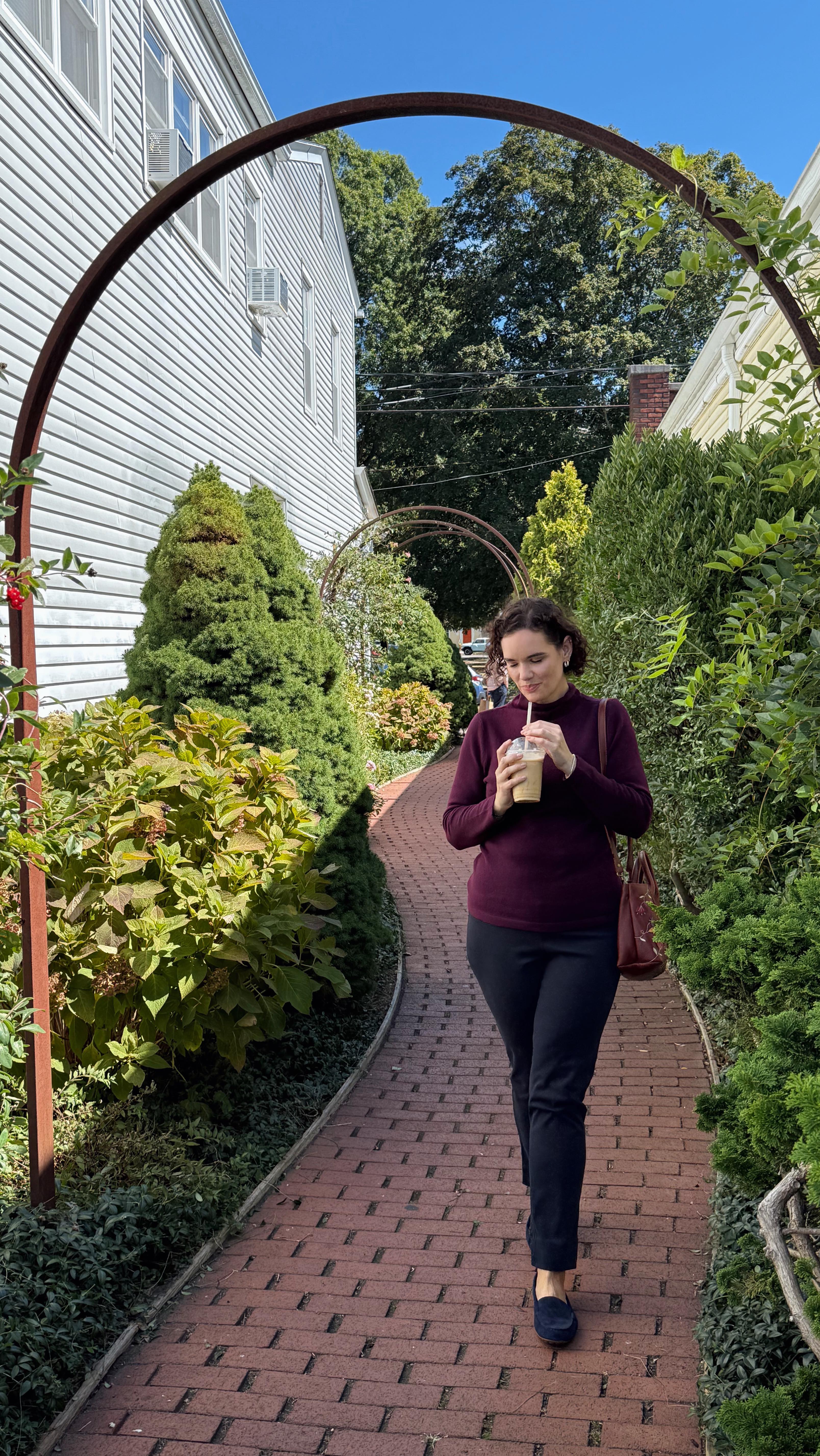 Instagram post by @maddy_gutierrez_ for J.Jill. Caption reads: Who’s ready for a fall refresh? 🍂 @jjillstyle is....