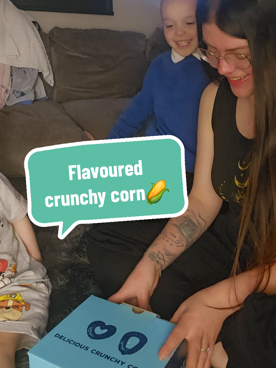 TikTok post by @shaunnnicxox for LOVE CORN. Caption reads: Ad | @LOVE CORN UK @socialtiphq I was so surprised....