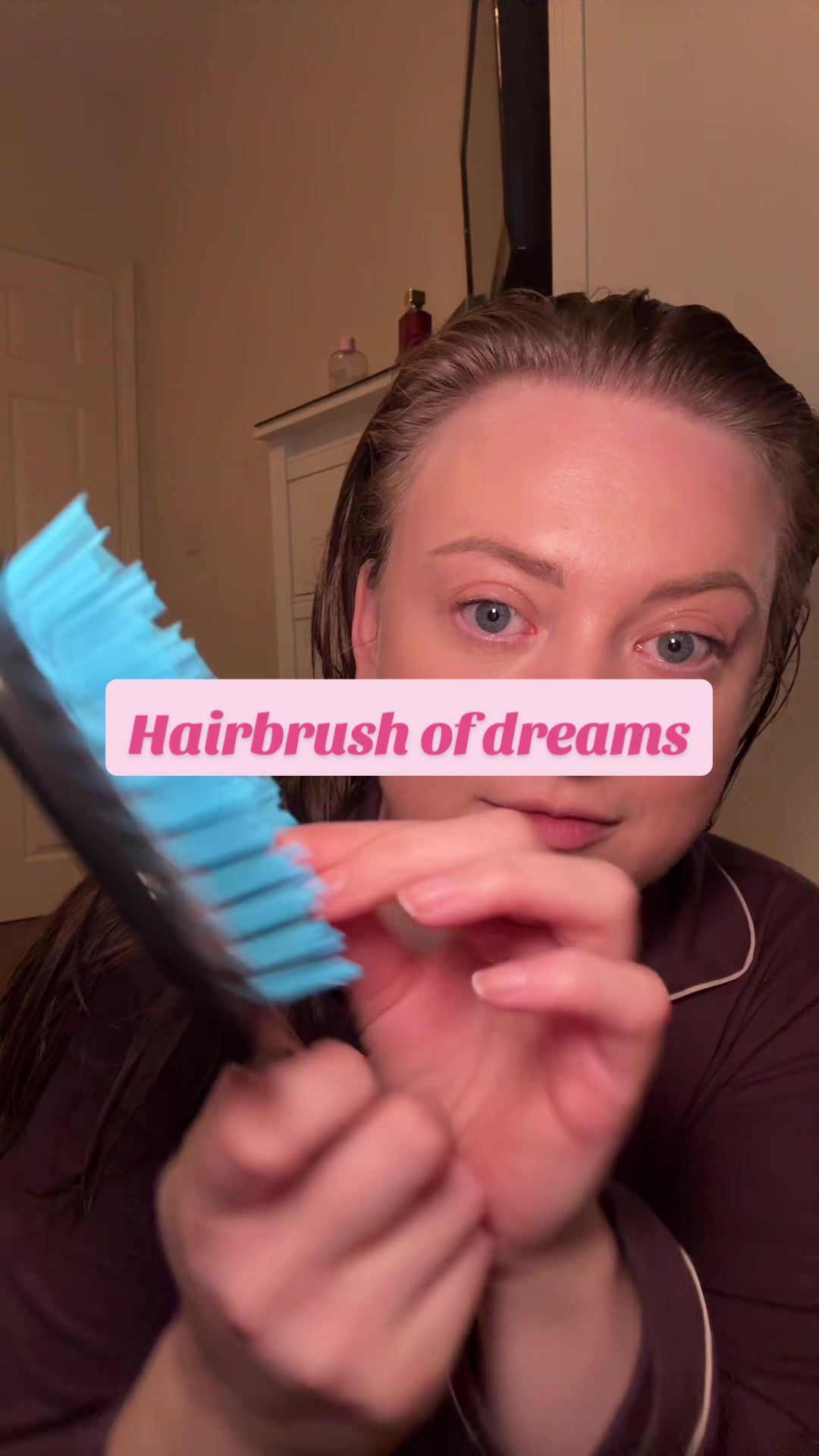 TikTok post by @jodiemichellexx for FHI Heat. Caption reads: Hairbrush of dreams @FHI HEAT ....