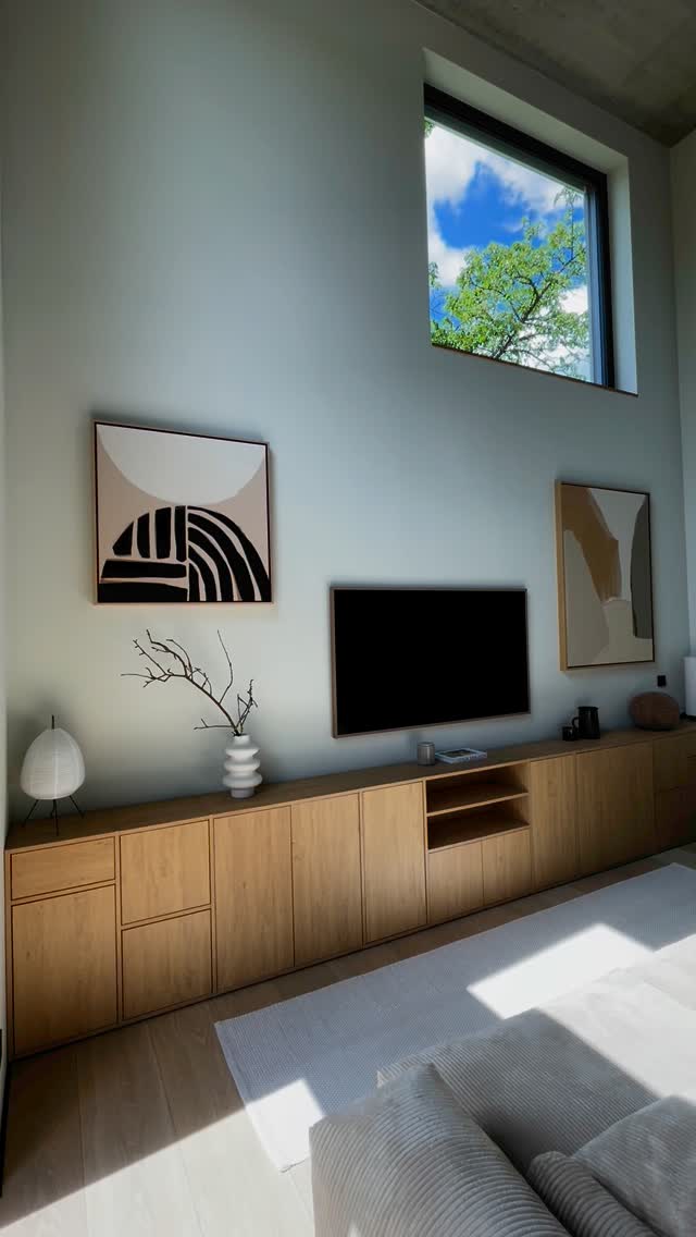 Instagram post by @architectural_fank for Green Lili. Caption reads: [...] so in love with our new canvas from....