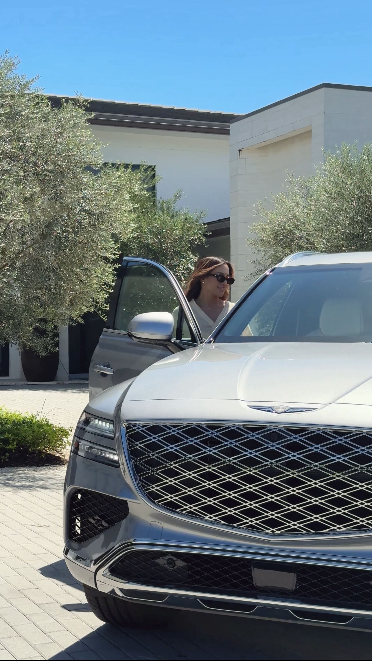 Instagram post by @jessimalay for Genesis USA. Caption reads: #GenesisPartner I wish I could freeze time, right....