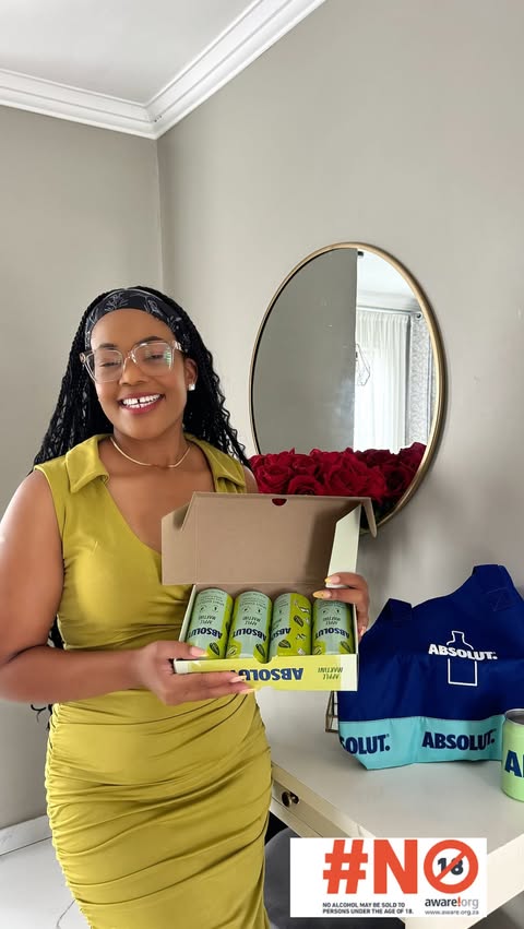 Instagram post by @tumi_matlaks for Brand Advisor. Caption reads: Have you tried the new Apple Martini? It is....