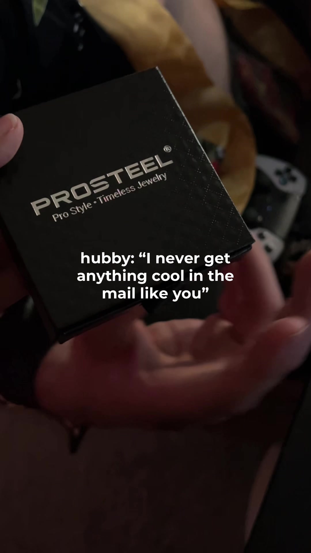 TikTok post by @huneybreebuys for PROSTEEL. Caption reads: [...] on), and it’s held up beautifully!!....