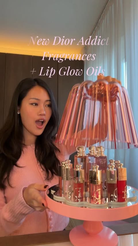 Instagram post by @jihoon for Dior. Caption reads: Have you tried the @diorbeauty perfumes?!....