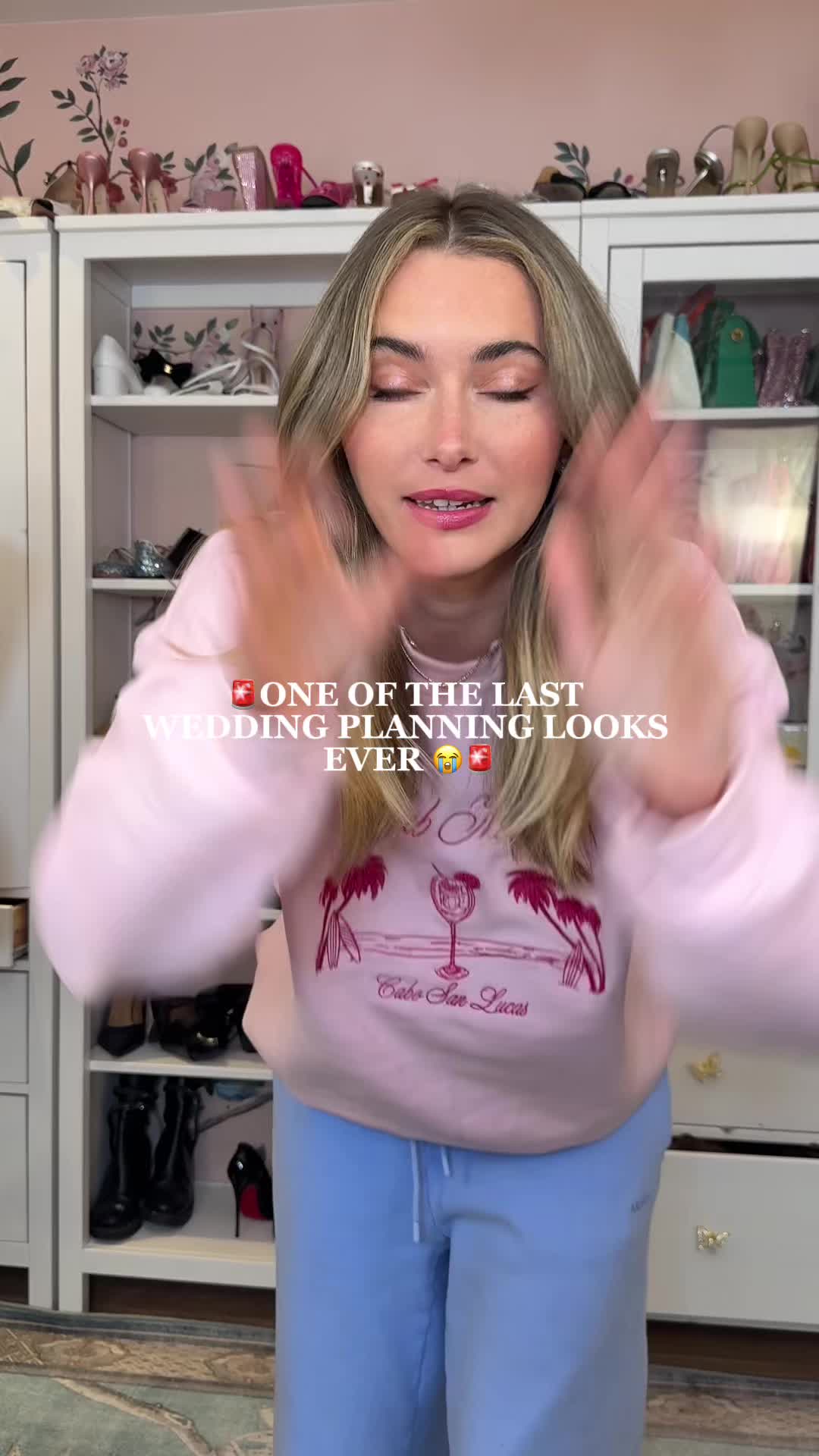 TikTok post by @madeleine_white for Boohoo. Caption reads: I can’t believe I only have a month left of being....