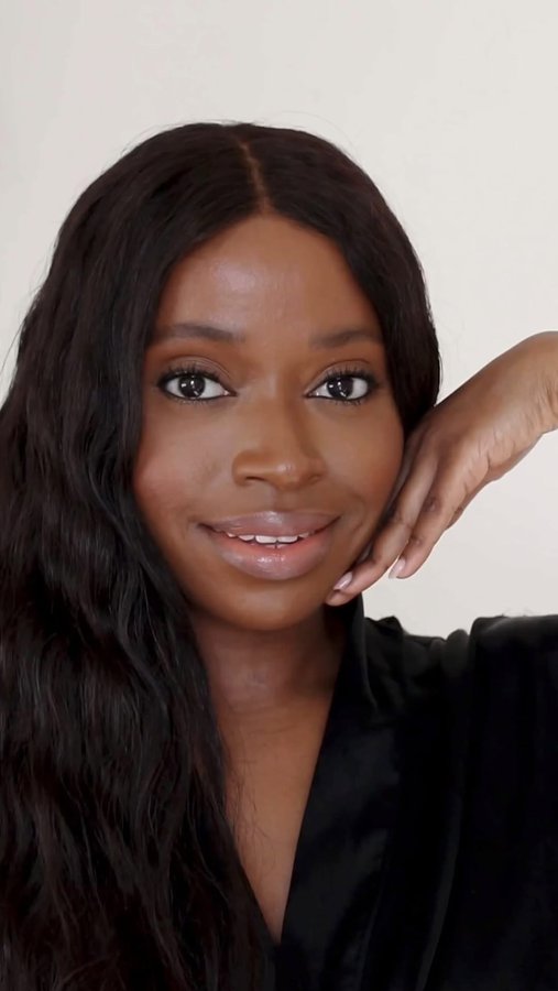 Instagram post by @jasmineberei for Andalou Naturals. Caption reads: [...] of Earth Day, I’ve partnered with....