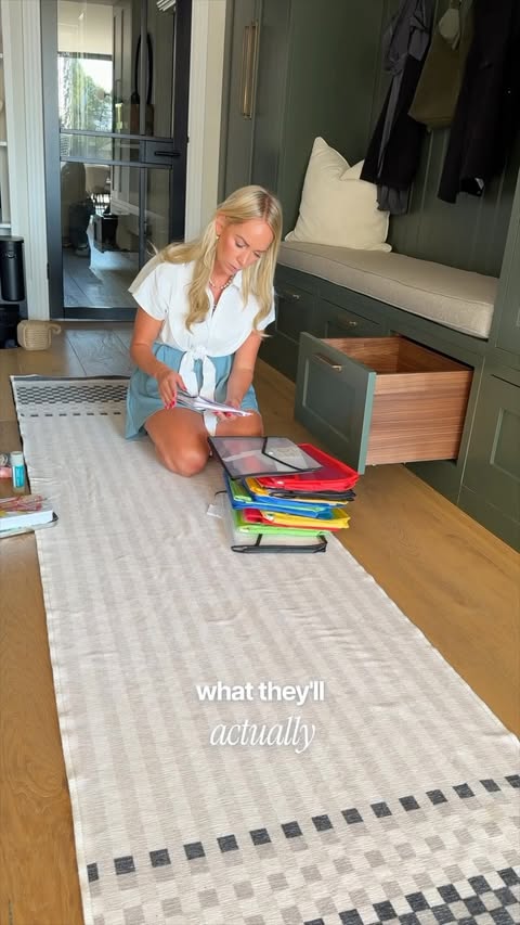 Instagram post by @mrsemilynorris for EE. Caption reads: Ad | Come and spend a day getting three kids ready....
