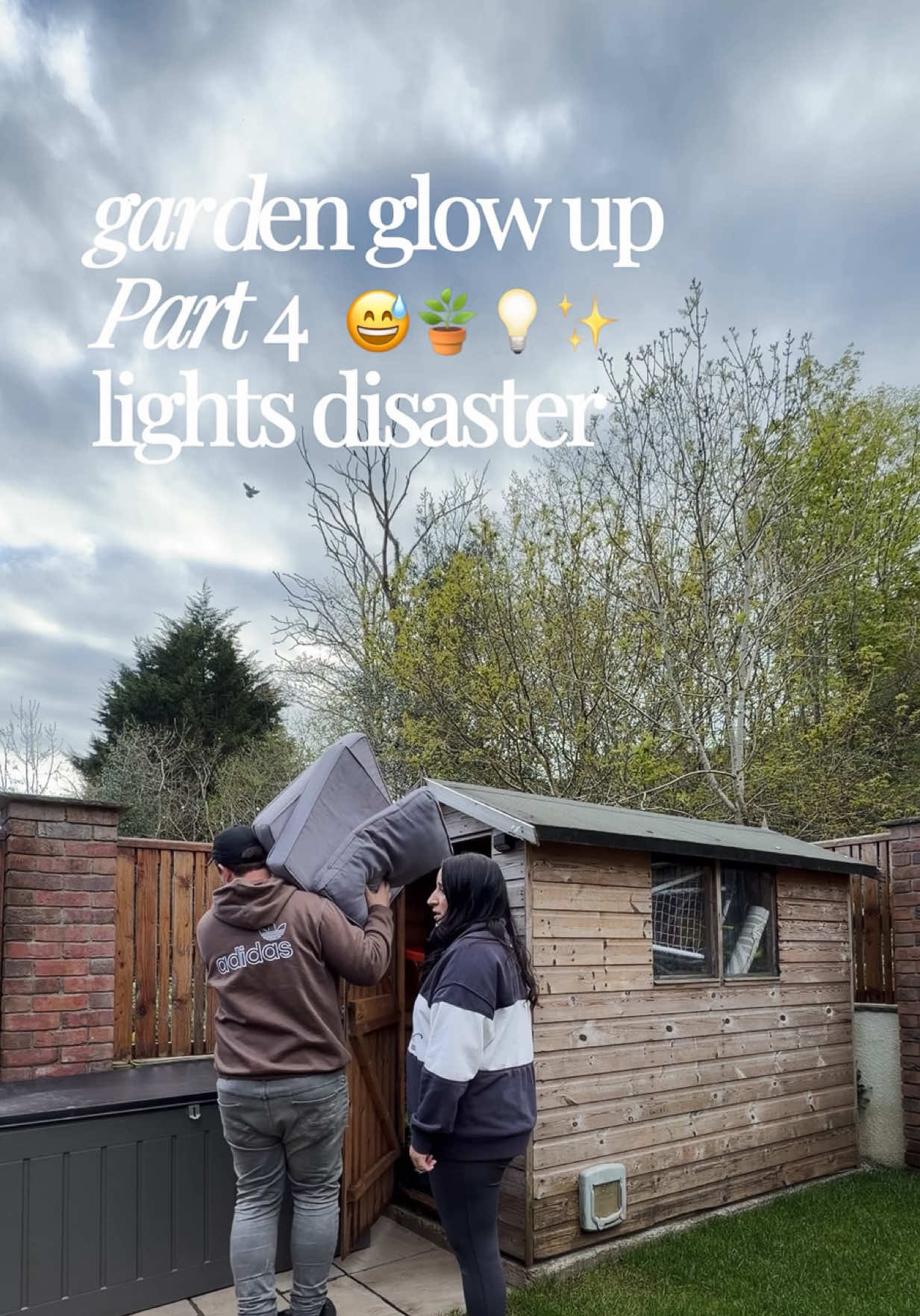 TikTok post by @mrsjoneshouse for Monty Miracle. Caption reads: [...] #diygarden #gardeninspo #ukgarden@Monty....