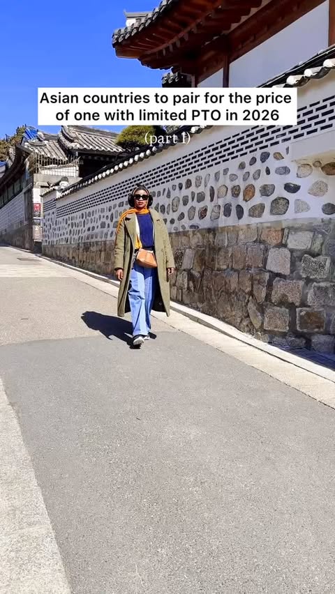 Instagram post by @explorewithraheemah for agoda. Caption reads: Everyone keeps asking how I visited 12 countries....