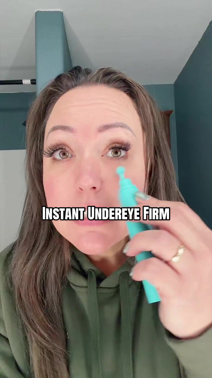 TikTok post by @pnw.bethany for Eight Saints Skincare. Caption reads: Undereye bags are GONE!!!! @Eight Saints Skincare....