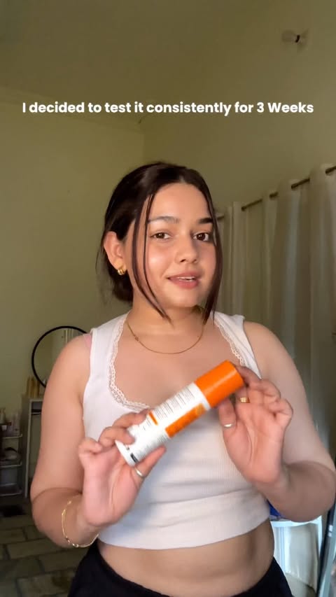 Instagram post by @12.krystal for Chemist at Play. Caption reads: [...] underarm pigmentation journey with Chemist....