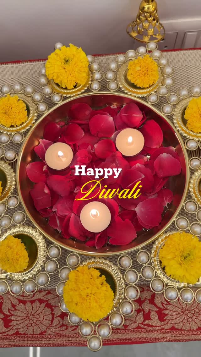 Instagram post by @themagicccode for Wishlink. Caption reads: Happy Diwali to everyone! ✨🥰

This festive series....