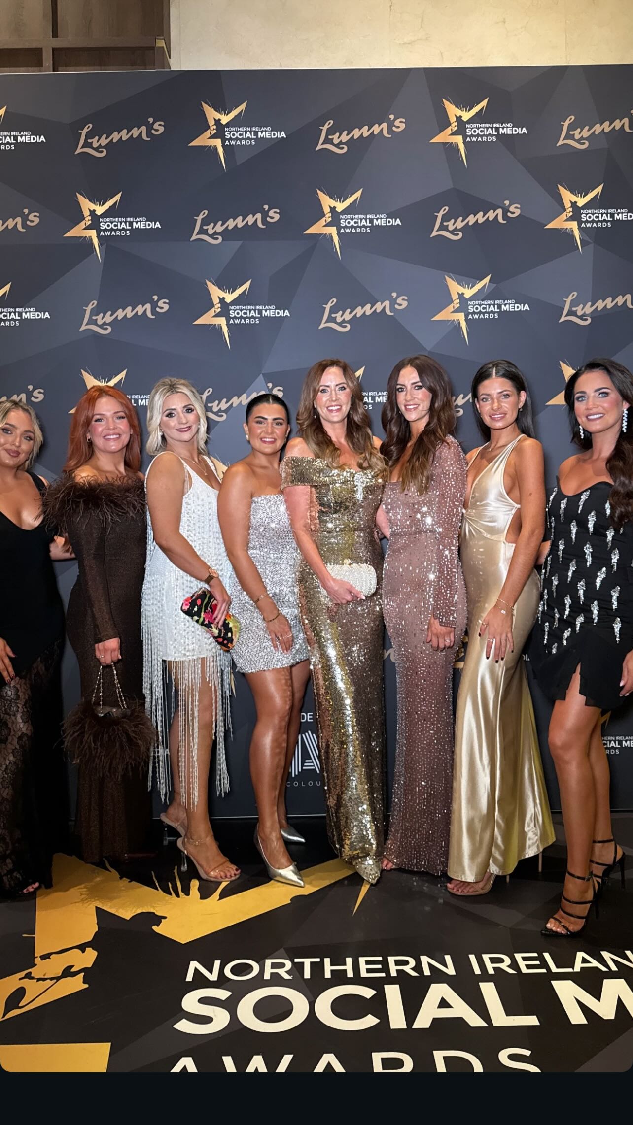 Instagram post by @lindastinson for Bellamianta. Caption reads: What an amazing night at the @nisocialmedia 💕✨
We....