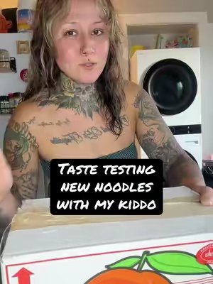TikTok post by @boujeebudgetgirl for Momofuku. Caption reads: [...] to try this new stuff! Thank you @Momofuku....