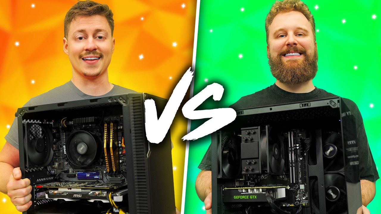 YouTube post by @ToastyBros for AnkerMake. Caption reads: Ultra Budget Gaming PC Challenge - Minimum Specs....