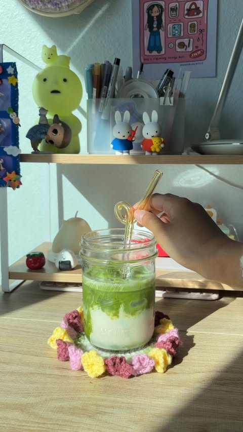 Instagram post by @marikocreates for TikTok Shop. Caption reads: [...] this ergonomic crochet hook set from....