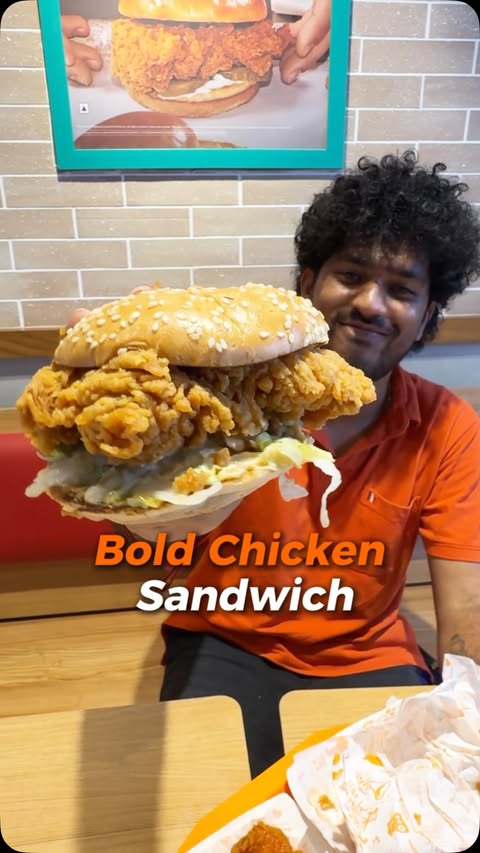 Instagram post by @food_impramation for Popeyes. Caption reads: [...] cravings just found a new spot! 🍗🔥 Popeyes....