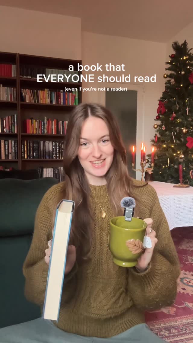 Instagram post by @loverofpages for Simon & Schuster. Caption reads: the ONLY book you ever need to read 

📖: my....