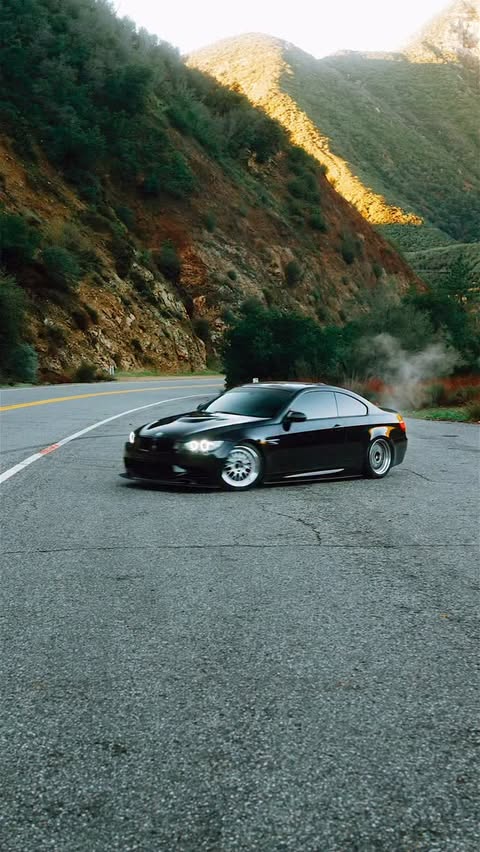 Instagram post by @sloww_m3 for BlackVue. Caption reads: [...] 🎥: @blvckfz sponsors: @carbonklasse....