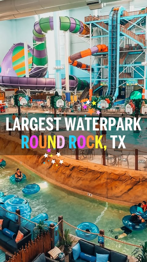 Instagram post by @txlovelist for Kalahari Resorts. Caption reads: [...] PTO… consider this your sign.....