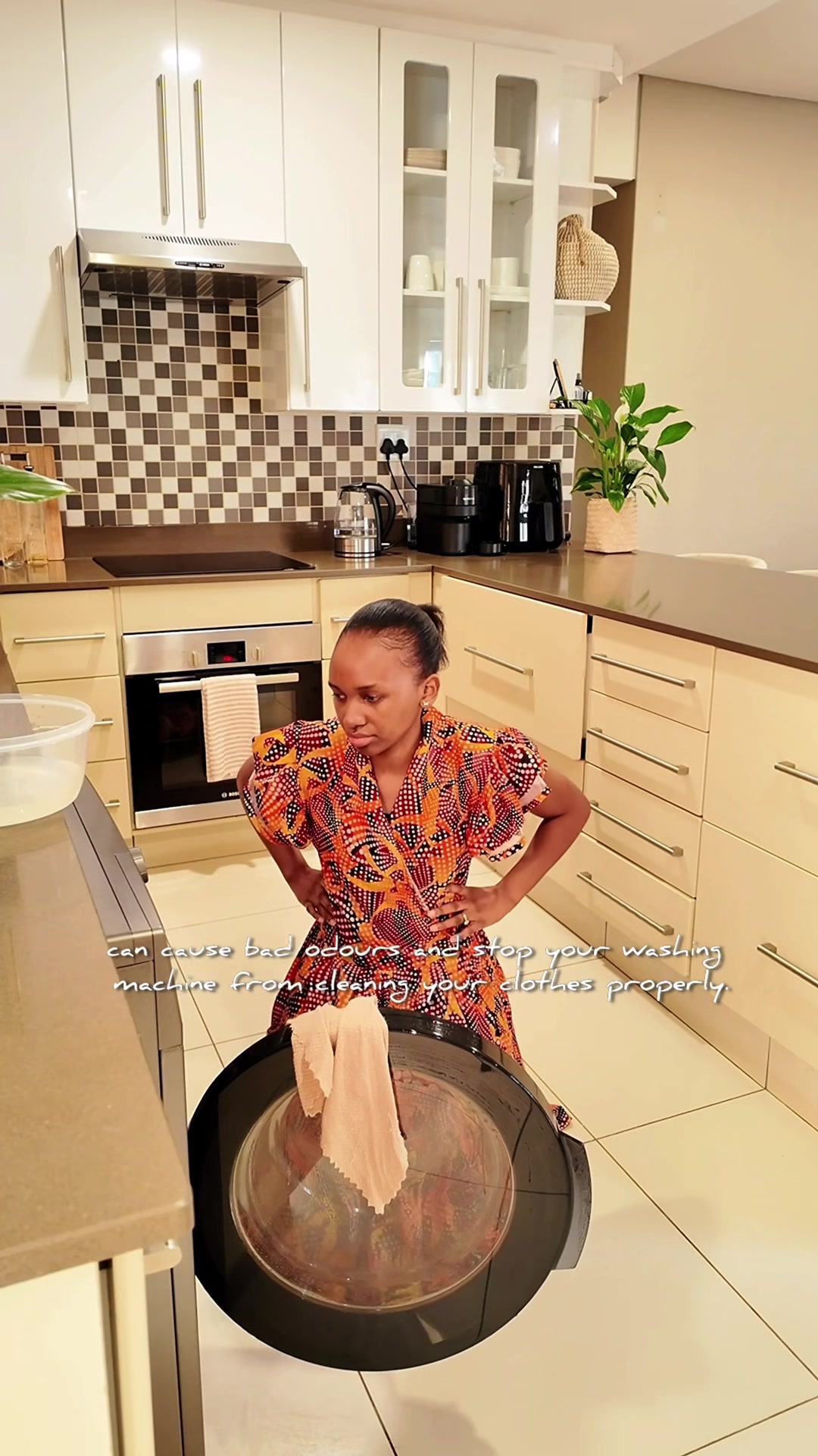 TikTok post by @ntandooz for Dr. Beckmann South Africa. Caption reads: [...] #DrBeckmannSA #ad @Dr. Beckmann South Africa.