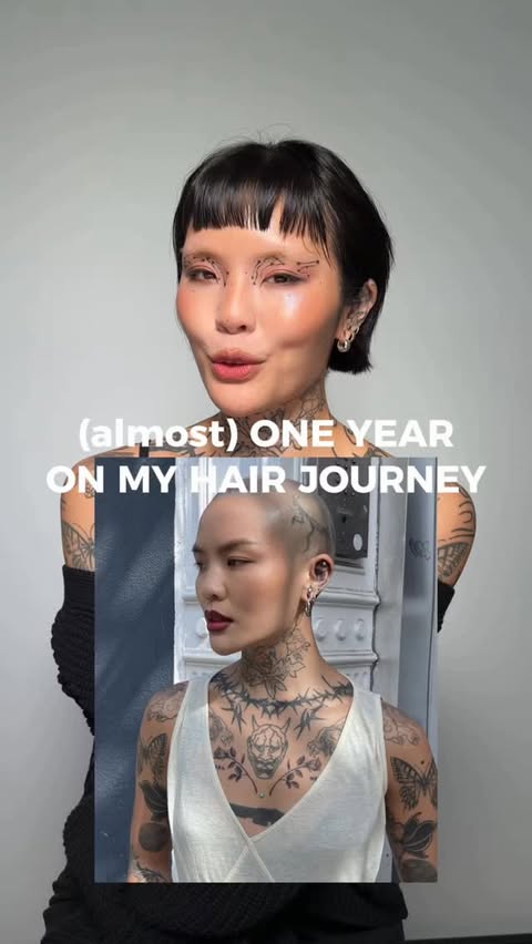 Instagram post by @meicrosoft for VEGAMOUR. Caption reads: [...] I did! But here we are and I’m still on my....