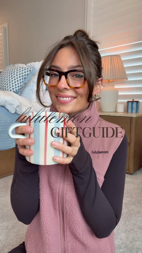 Instagram post by @truthfullycharlie for lululemon. Caption reads: my @lululemon gift guide 🤎 pieces I wear & love!....