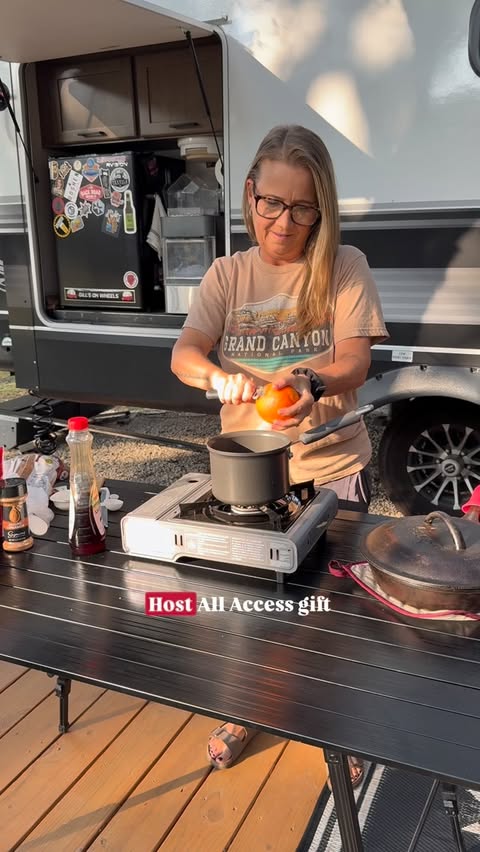 Instagram post by @gills_on_wheels for Portal Outdoors. Caption reads: [...] giveaway! We have partnered with....