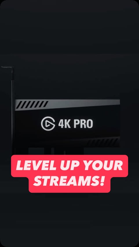 Instagram post by @mynameisgonz for elgato. Caption reads: [...] stream to the next level ? Thanks to @elgato....