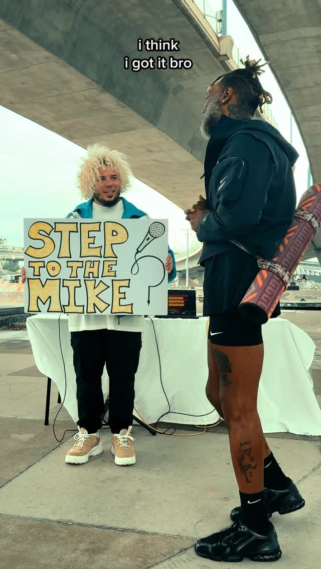 Instagram post by @steptothemikeshow for DistroKid. Caption reads: [...] streaming platforms and socials with....