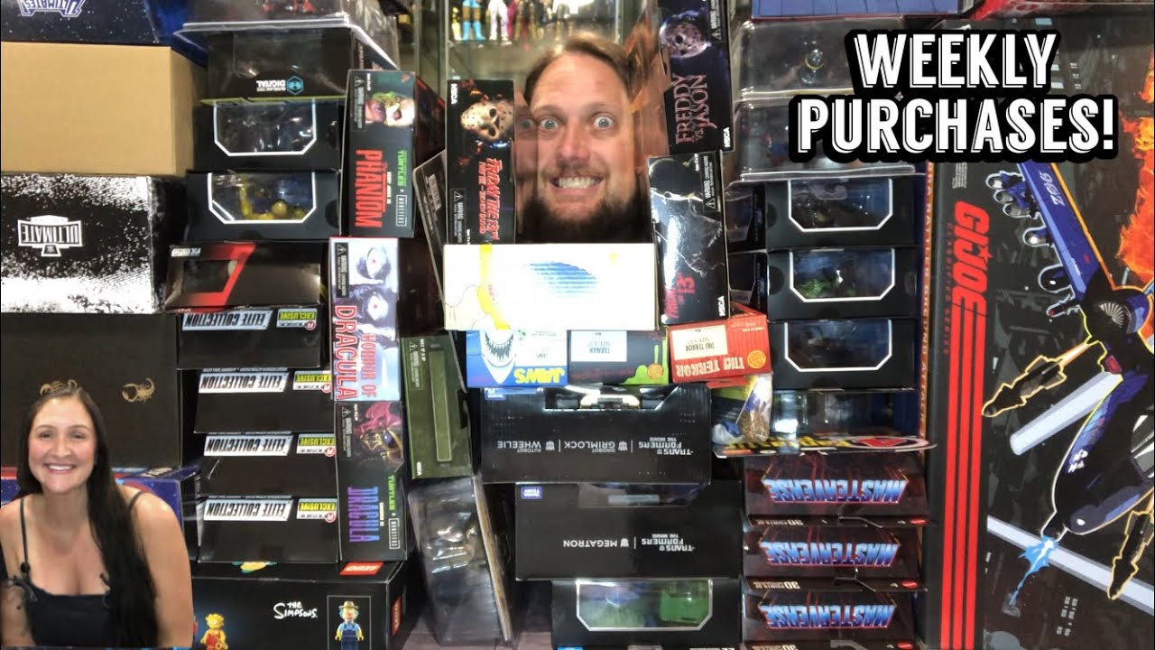 YouTube post by @KylePeterson1980 for Super7. Caption reads: [...] Free Shipping over $79 For All Your Super7....