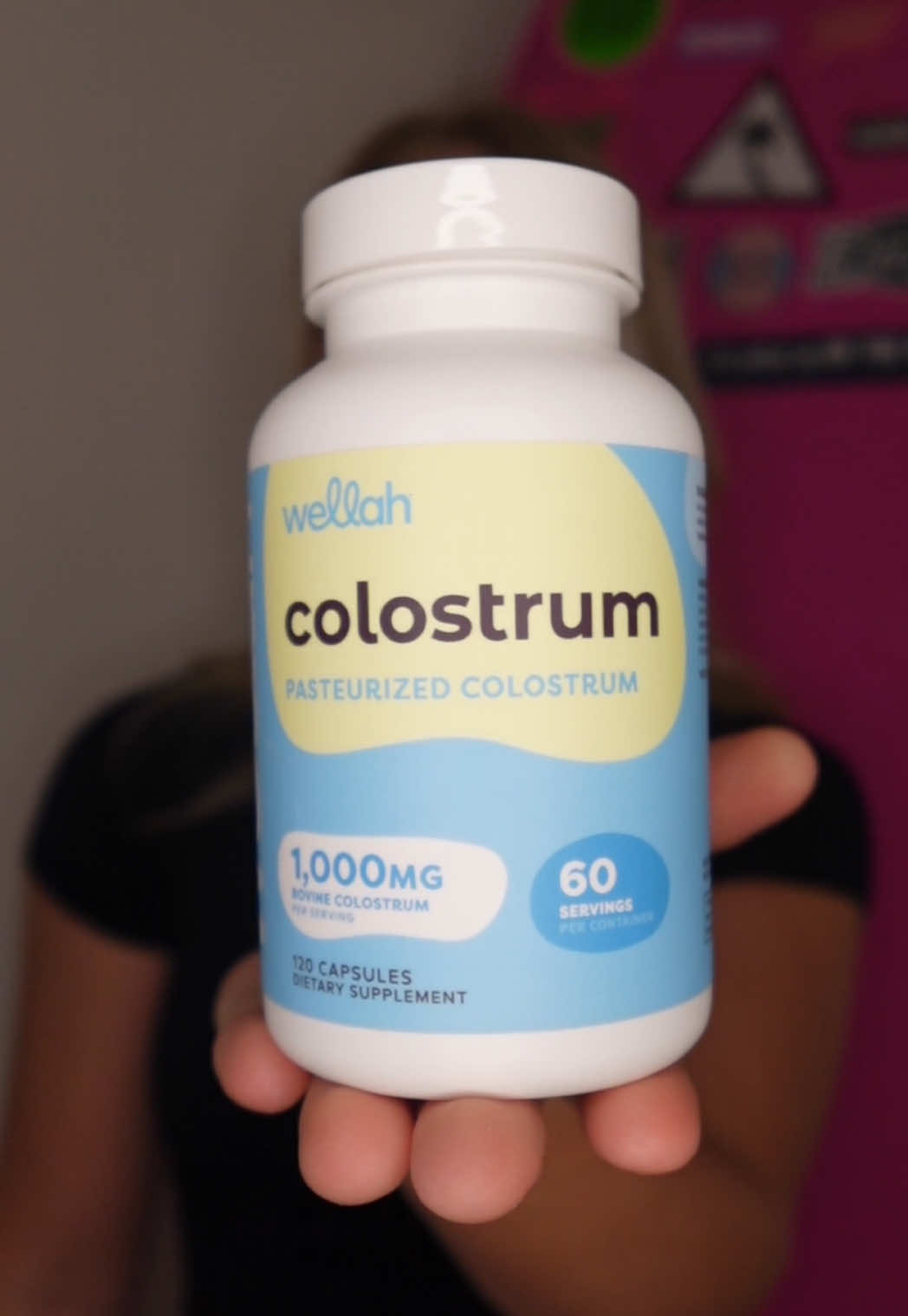 TikTok post by @charleyfit for Wellah Nutrition. Caption reads: [...] now, so be sure to check it out! @Wellah....