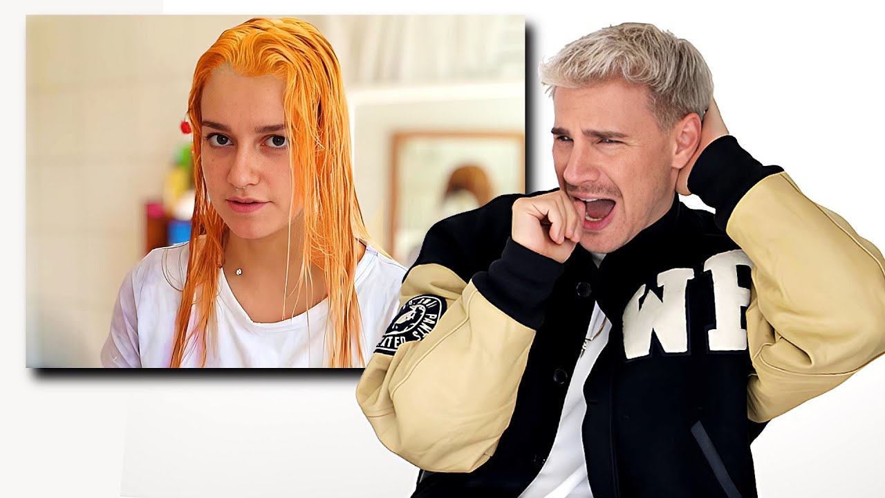 YouTube post by @BradMondo for Beauty Bay. Caption reads: BLEACH FAIL Literally Ruined Both Our Days.