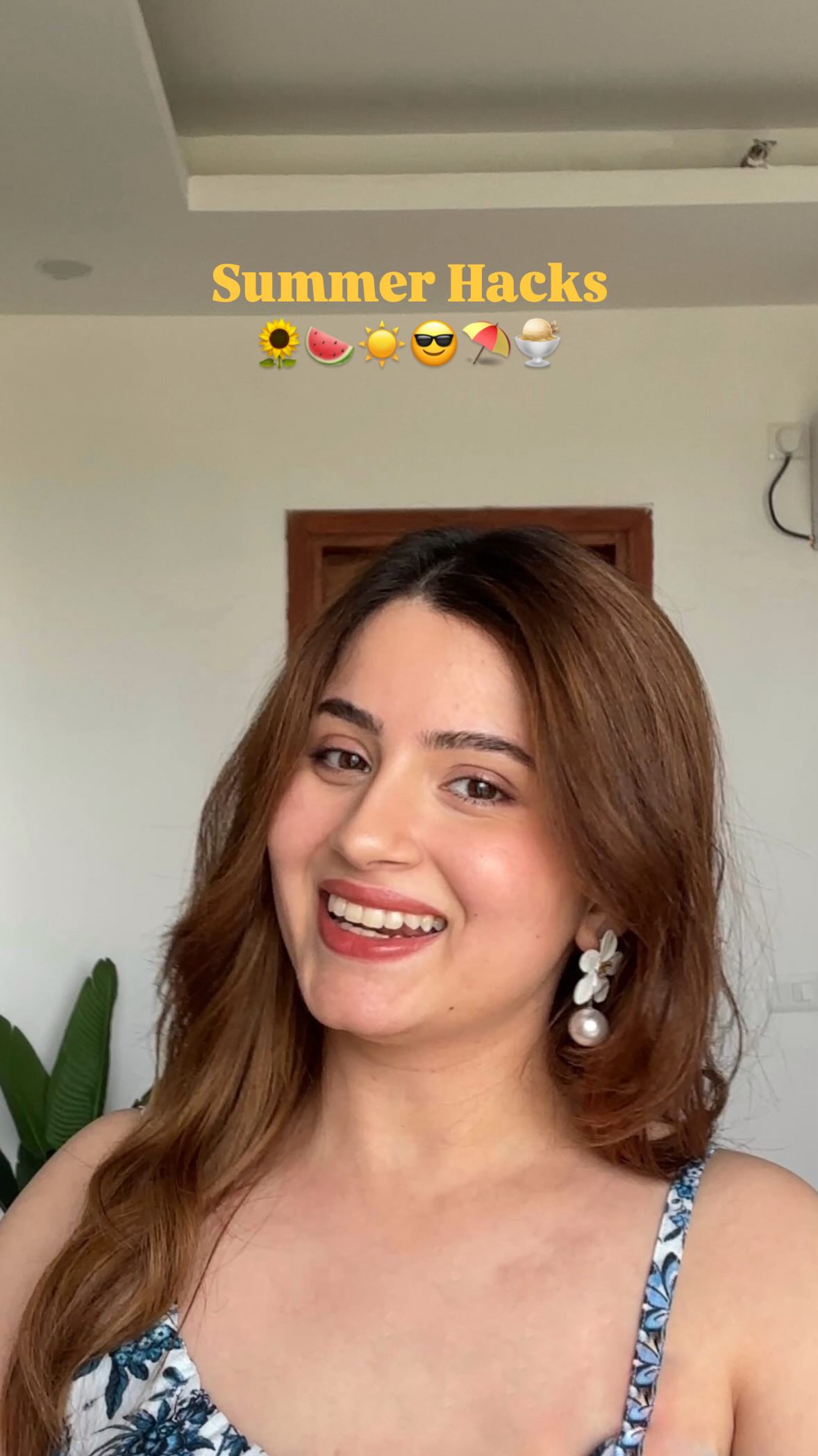 Instagram post by @vamakshimagotra for WishCare. Caption reads: Summer Hacks 101
1. Homemade Face Pack :
With....