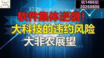 YouTube post by @yttalkjun for moomoo. Caption reads: ✨【Investment TALK Episode 1466】Software Stocks....