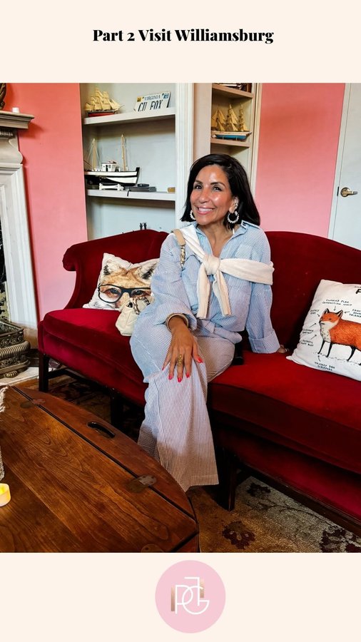 Instagram post by @joplacencio for Visit Williamsburg. Caption reads: Part 2 of our Williamsburg escapade proved to be....