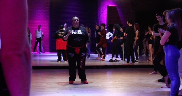 Instagram post by @lizimperio for BlocLA. Caption reads: Attn Dancers: Open Your SPIRIT and ABSORB! Life....