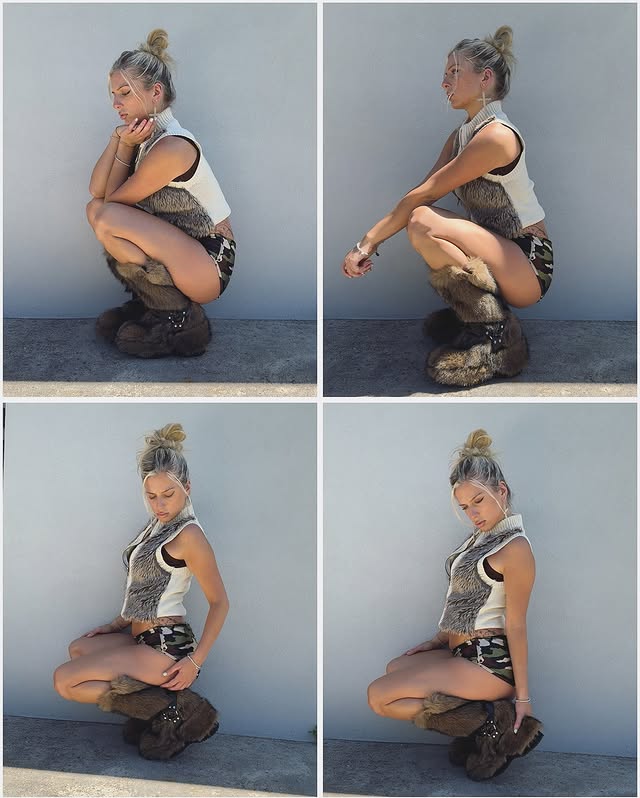 Instagram post by @beba_mou for Steve Madden. Caption reads: What’s the move 🪽 Festi season shoes styled by me....