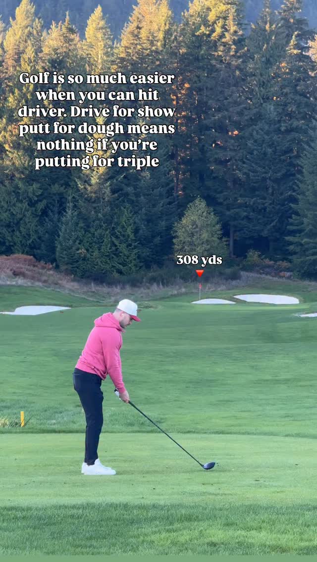 Instagram post by @michaelcaan for VICE GOLF. Caption reads: Idk about you but I think this whole notion of “go....