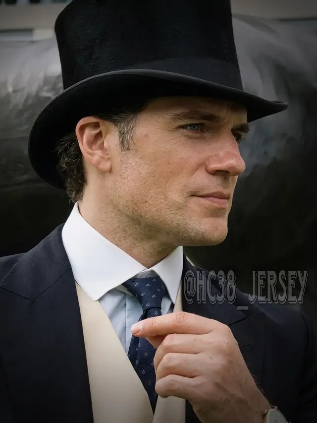 Instagram post by @hc38_jersey for Longines. Caption reads: [...] be marvelled at." *** Henry Cavill ***....