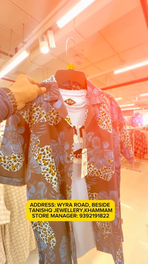 Instagram post by @khammamcityofficial for Fashion Factory. Caption reads: 📞 Call us on – +91 93910 06263

Walked in for one....