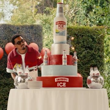 Instagram post by @yungtaco for Smirnoff. Caption reads: #ad got up to some stuff with the @smirnoff ICE....