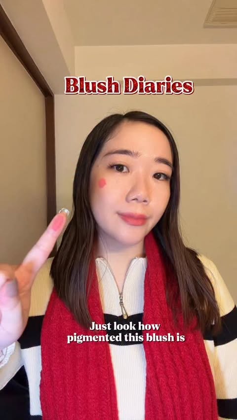 Instagram post by @beatrizdiaries for Flower Knows. Caption reads: My first Flower Knows makeup from @yesstyle got....