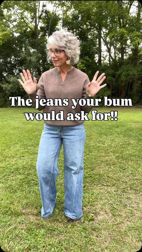 Instagram post by @simply.amber5.0 for ZESICA. Caption reads: [...] #fashionover50 #falloutfit gifted by....