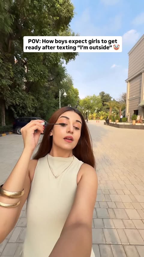 Instagram post by @kritikadagar21 for Lakmé. Caption reads: No sir, there’s a process. Thankfully, @lakmeindia....