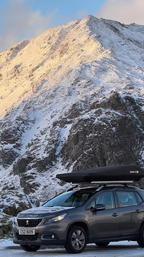 Instagram post by @georgetrevelyan for TentBox. Caption reads: [...] in my mental health ever since. And @tentbox....