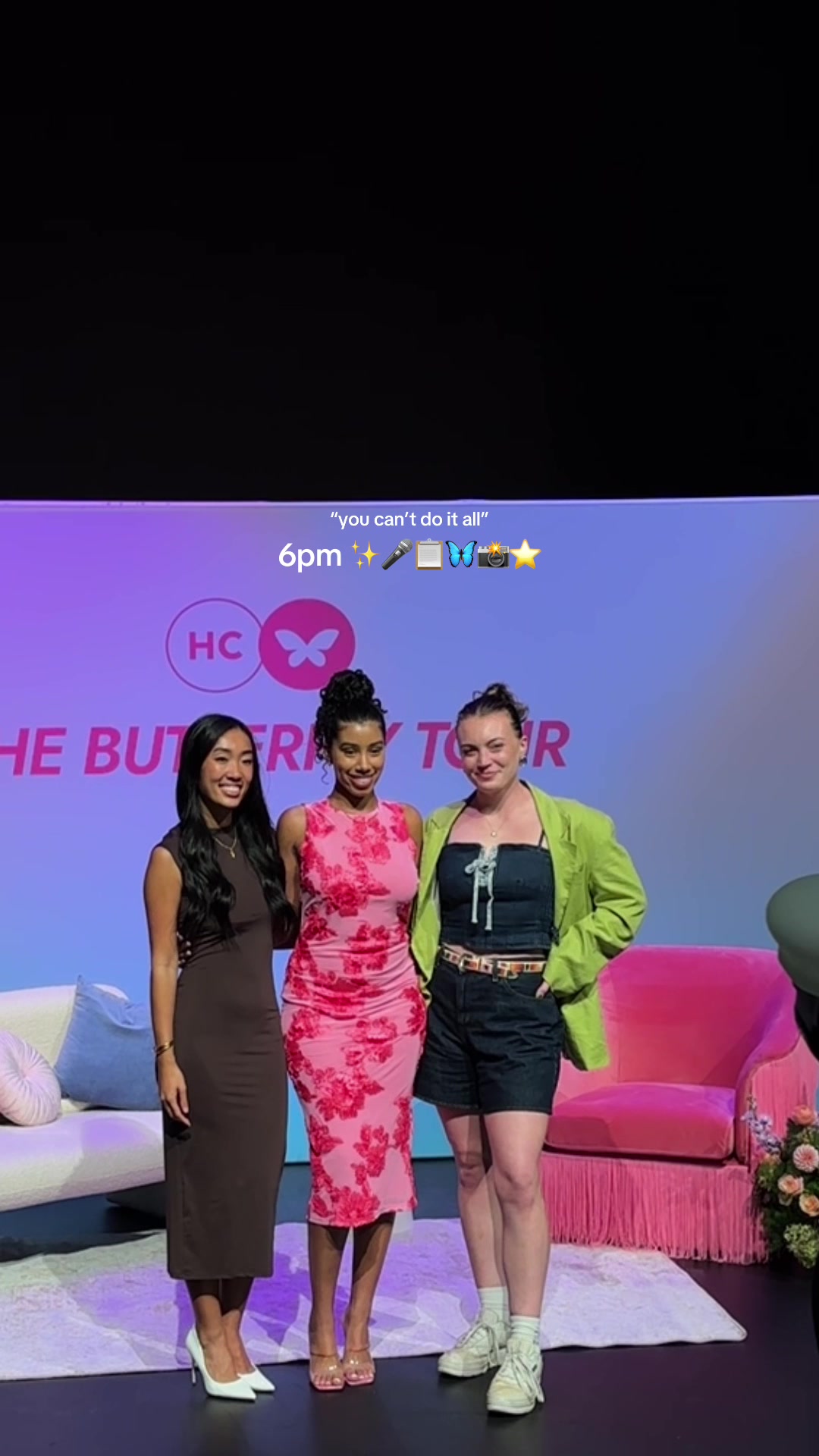 TikTok post by @alliehbennett for Her Campus. Caption reads: you can watch me live my best hannah montana life....