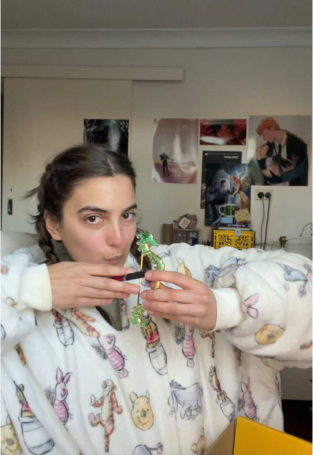 TikTok post by @claudiatalksfilm for Illumicrate. Caption reads: [...] on your 3-6month subs 😍 thanks @Illumicrate....